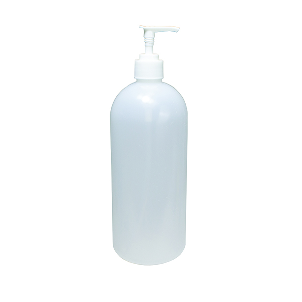 BOTTLE W/PUMP, LDPE